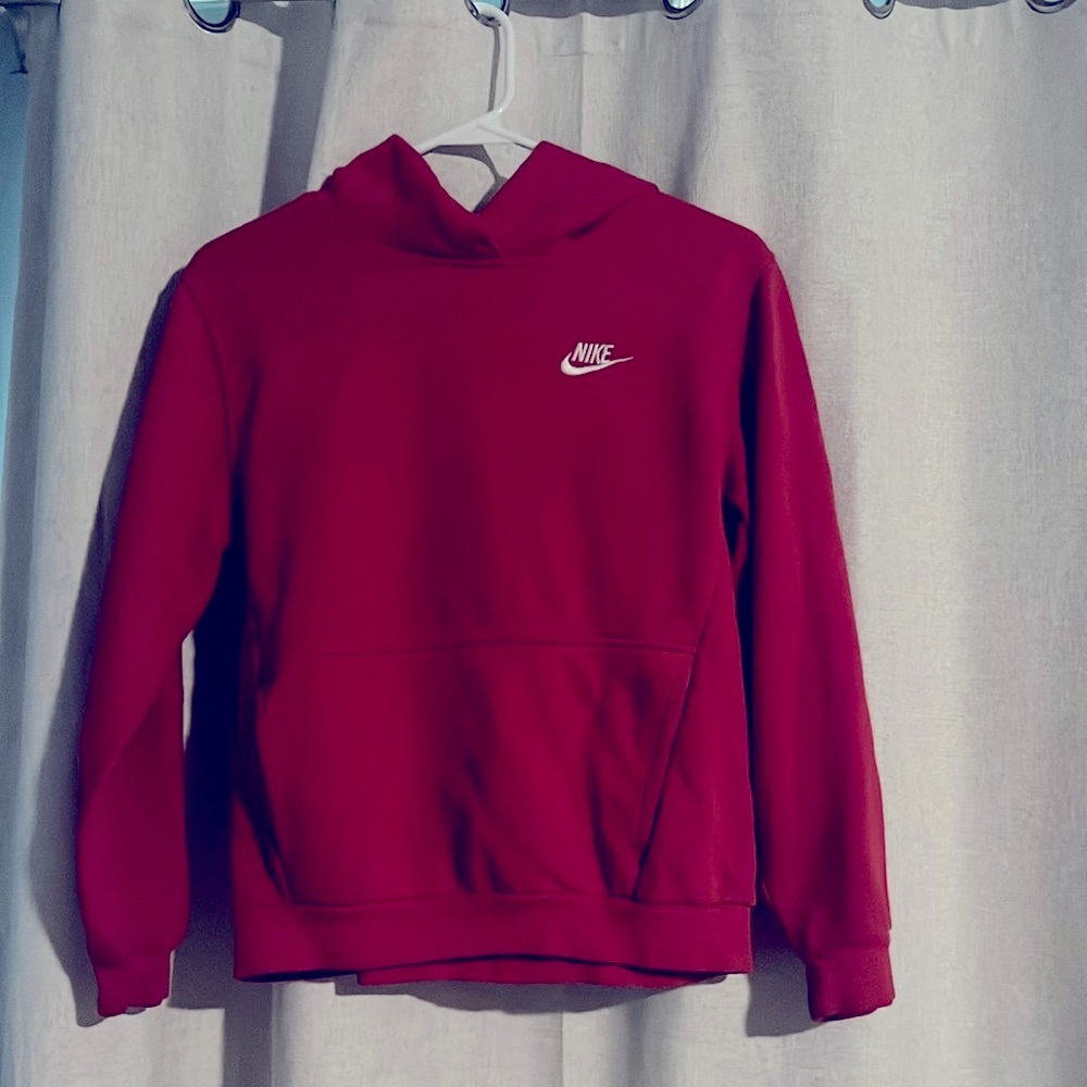 Nike hoodie Youth Large Red
